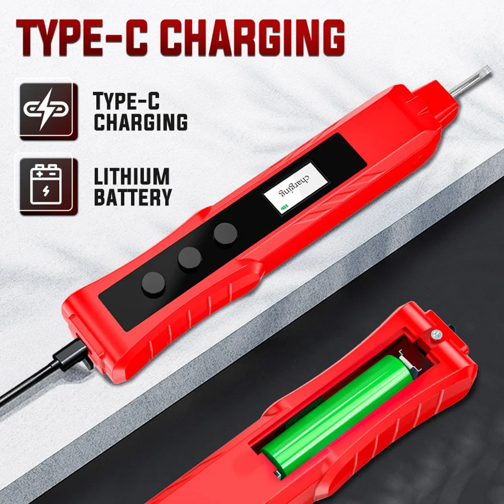 

A72P HR50 Контактный тестер напряжения переменного тока Цифровой детектор напряжения Ручка электрическая ручка переменного тока 500 В с ЖК-дисплеем Звуковая световая сигнализация