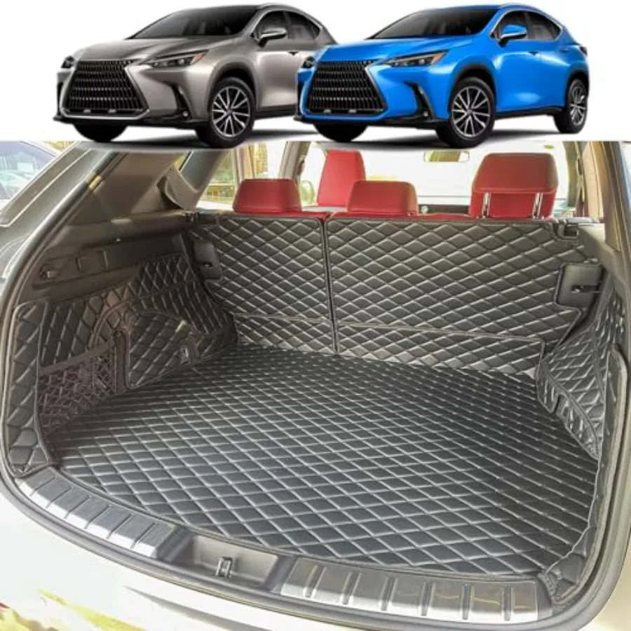 

Cargo Mat for 2022-2026 New Lexus NX250 NX350 NX350H Trunk Mat Rear Backrest Mat All Weather Waterproof Cargo Liners Black
