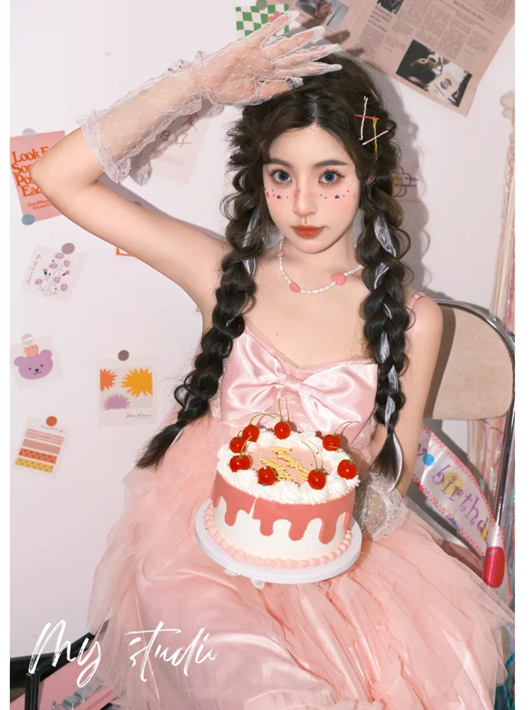 

Нежная юбка в стиле принцессы для фотосессий, костюм для фотосъемки в студии, на день рождения девочки, для сценических выступлений, из полиэфирного волокна, в этническом стиле