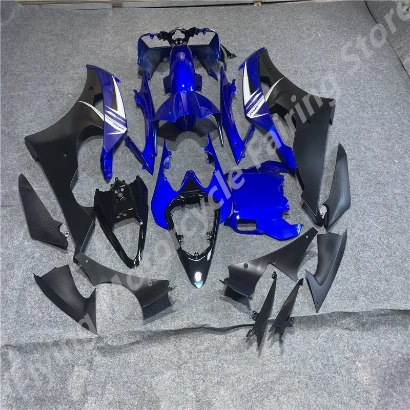 Blue Black ABS Fairing for YAMAHA YZFR6 08 09 for YAMAHA YZFR6 Fairing 2011 YZF R6 Abs Fairing 2008 - 2015 high quaity