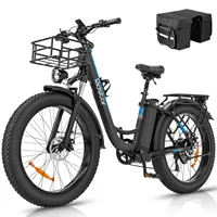 Elektrische Fiets 26 Inch Dikke Band Off-Road Ebike 1500W 48V 20ah Krachtige Berg Elektrische Fiets Voor Volwassenen Fietsen