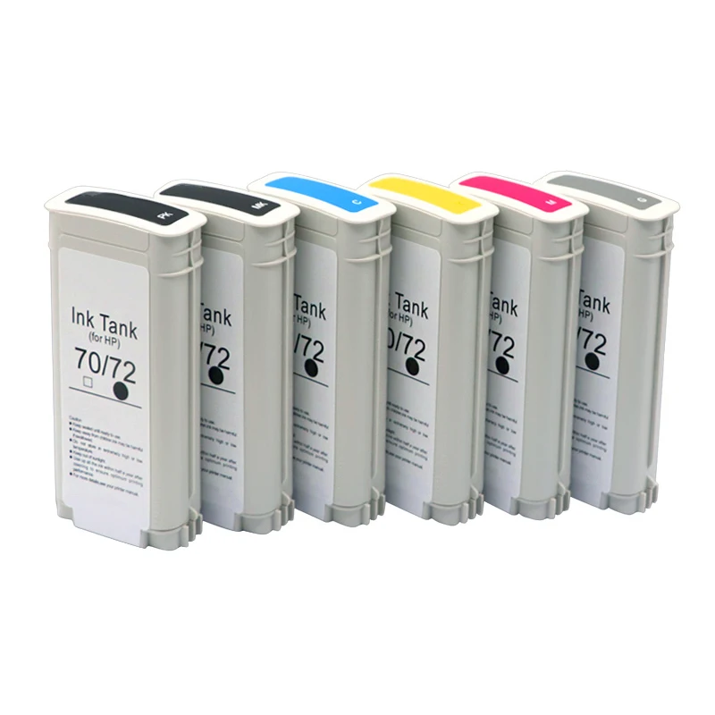 Compatible For HP 70 HP70 Compatible Ink Cartridge With Full Pigment Ink For HP Designjet Z2100 Z3100 Z3200 Z5200 Z5400 Printer