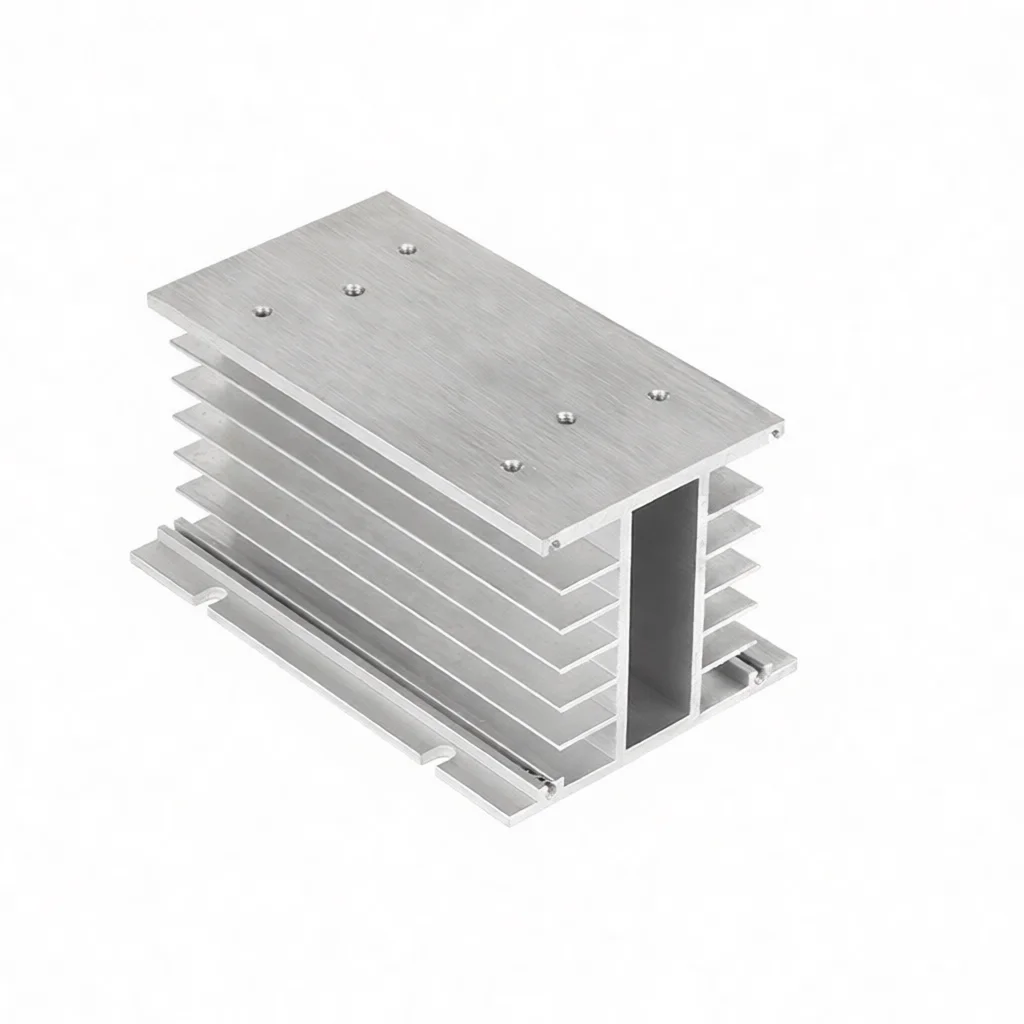Aluminum Heat Sink For Solid State Relay SSR Industrial Cooling Base Radiator Modular Thermal Management Accessory Durable