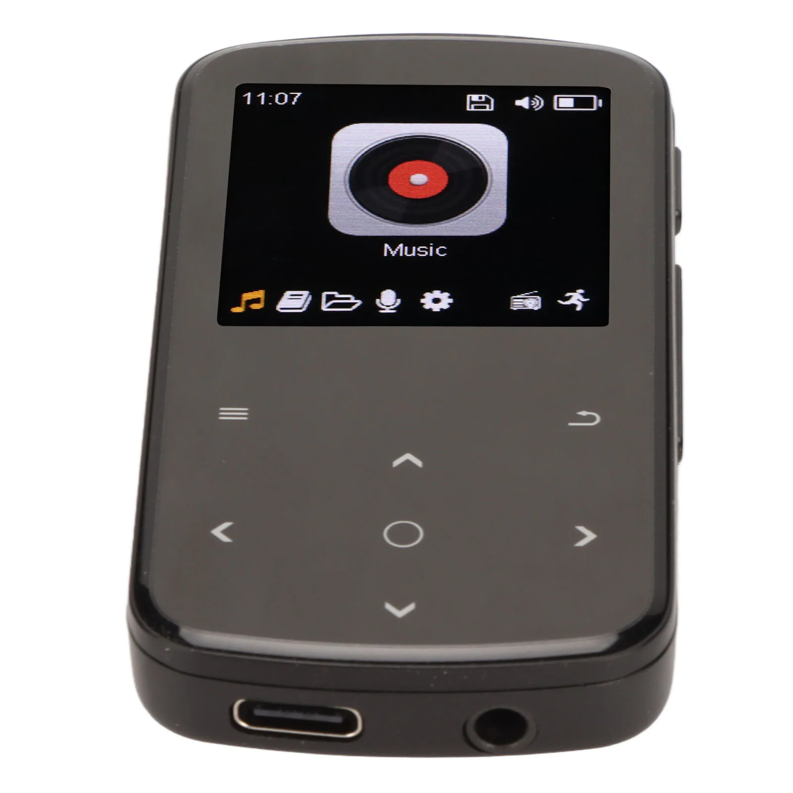 MP3 Music Player M9 Bluetooth Sports MP3 Player Multifunction Smart Touch Control HiFi Lossless Sound Mini Back Clip MP3 Player