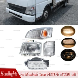 For Mitsubishi Canter FUSO FE 7/8 2005-2011 Car Front Fog Light Corner Lamp Turn Signal Light Headlights indicator Lamp Assembly