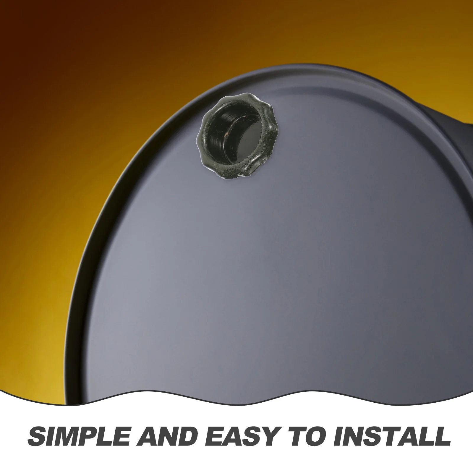 

4Pcs Oil Bucket Cover Gas Can Replacement Caps Heavy Duty Threaded Lid for Fuel Container Sealing Reusable Gas Can Accessories