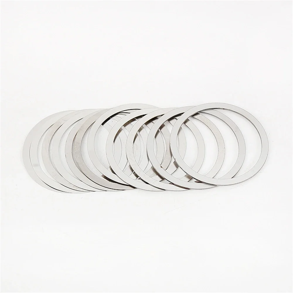 11 Piece Set Stainless Steel Rear Intercept Flange Gasket Kit 0.02mm-1mm for Astrophotography M42/ M48/ M54 view 3