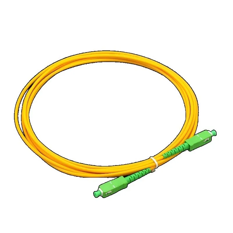 LC/UPC to LC/APC Duplex Single Mode Fiber Patch Cord 2.0mm 3.0mm For Indoor FTTH 10G SFP Optical Network Deployment