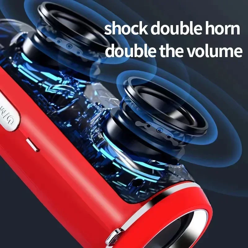 Caixa De Som  Portable Wireless Speaker Bluetooth 200W High Power Outdoor Audio 3D Stereo Surround TWS FM Voice RHDE Promotion view 4