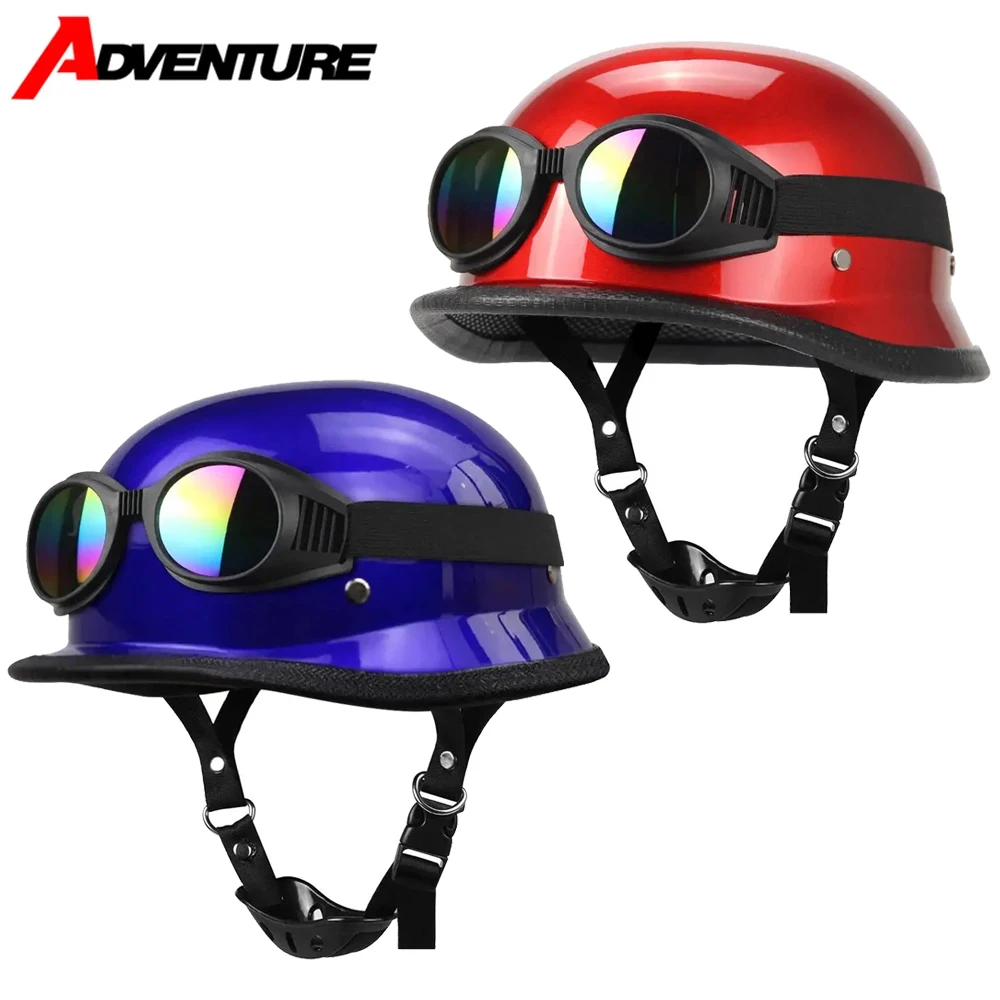 

Мотоциклетные шлемы Мужские и женские защитные шлемы для занятий спортом на открытом воздухе Шлемы для мотоциклистов Сертифицированные DOT полушлемы