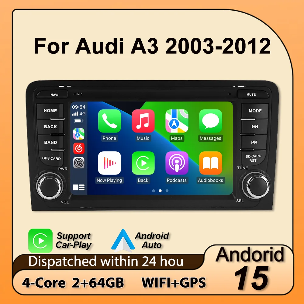 For Audi A3 8P 2003…