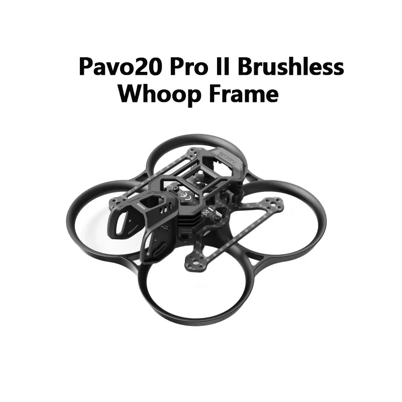 

BETAFPV Pavo20 Pro II Brushless Whoop Frame FPV Frame Compatible with O4 / O4 Pro Drone Cinewhoop Parts