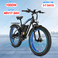 PHILODO H7 Pro Ebike 1000W Motor 48V 17.5AH Battery Fat Tire All Terrain Off-Road Electric Bike Hydraulic Brake Electric Bicycle