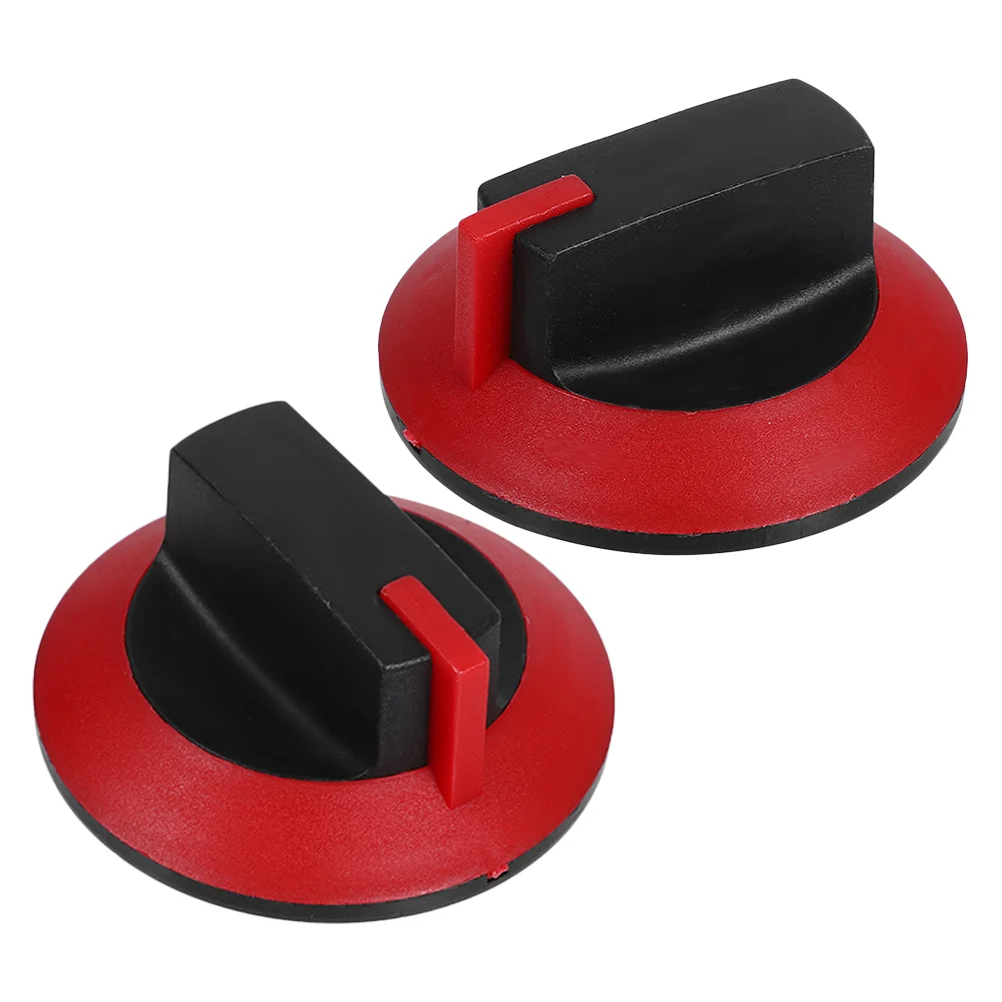 

2 Pcs Switch Knob Cooker Gas Furnace Knobs Home Stove Accessories Electric Roaster Replacement Parts Button