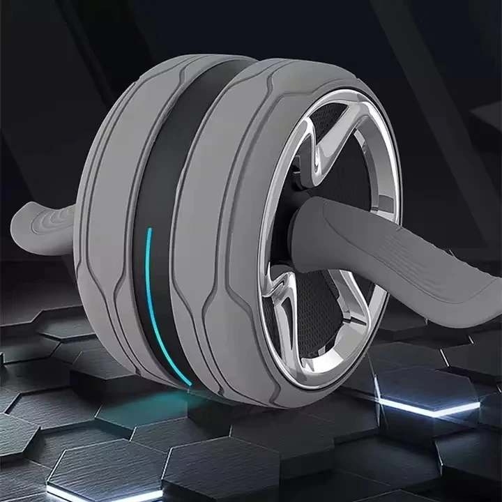 2025 Hot New Fitness Exercise Bodybuilding Muscle Exercise Gym Equipment Ab Wheel Roller