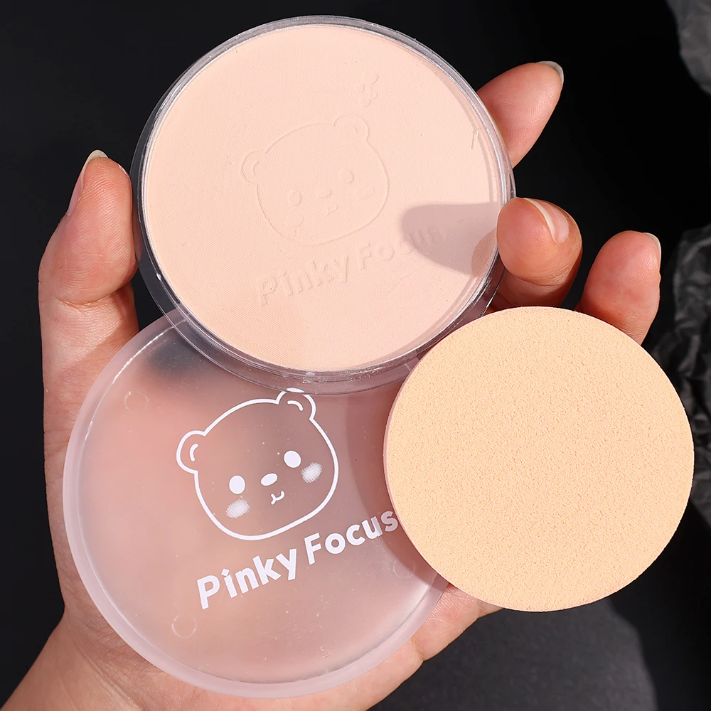 Waterproof Concealer Pressed Setting Powder Lasting Oil Control Make Up Loose Powder High Gloss Brighten Face Korean Makeup