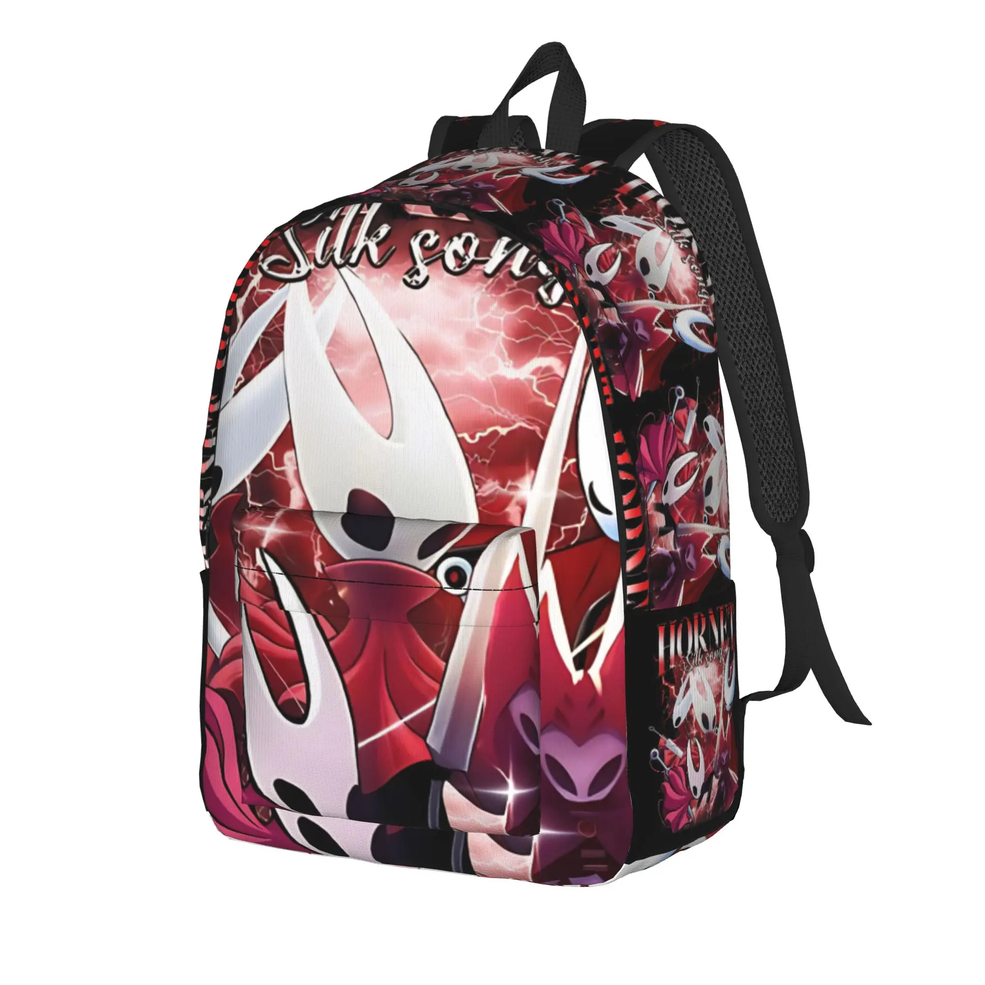 Hornet Silksong Hollow Knight Backpack  Workout Backpacks Women Men Custom Lightweight High School Bags Kawaii Rucksack