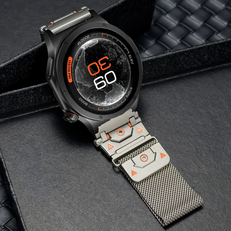 22mm Milanese Loop Band For OnePlus Watch 4 3 2 2R/OnePlus 46mm/Lite Business Metal Strap For Oppo Watch X X2 X3/Oppo watch 4Pro