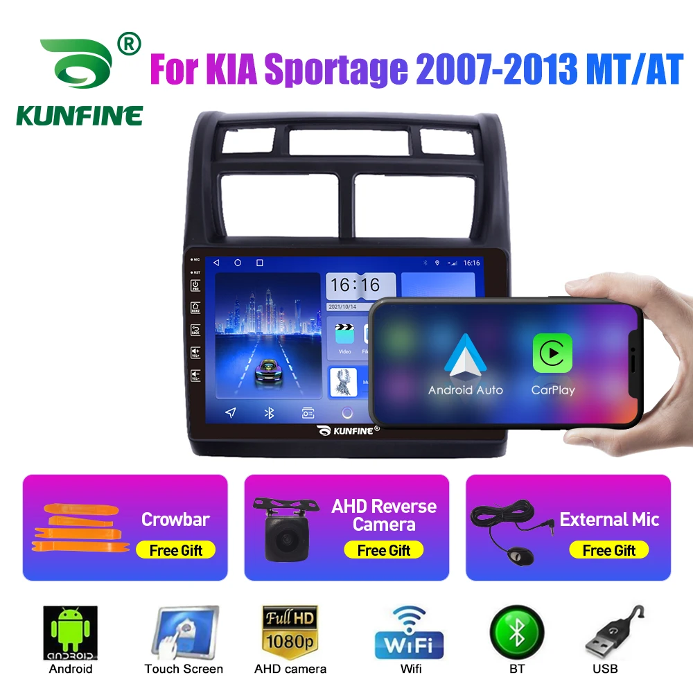 

2Din Android Car Radio For KIA Sportage 2007-2013 Multimedia Video Player GPS Navigation Stereo Audio Head Unit Carplay 4G Wifi