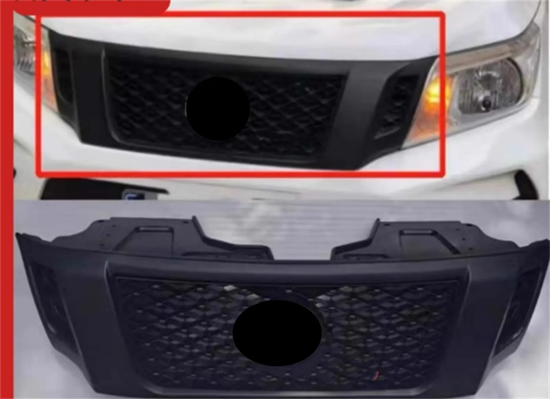 Car Front Bumper grill radiator grille for Nissan Navara NP300