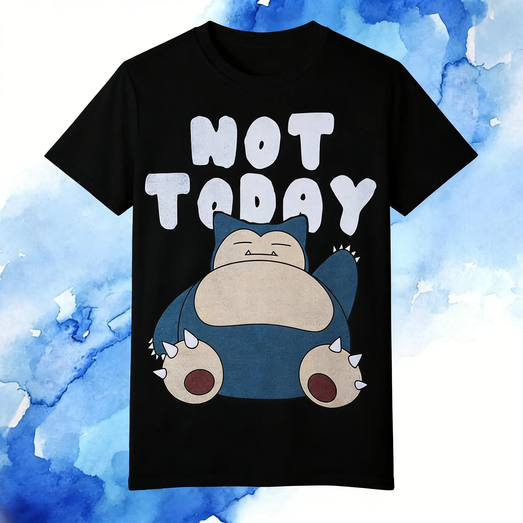 Pokemon Snorlax Anime T Shirt Man Women Cotton Short Sleeve Tee Streetwear Y2k Clothes Summer Fashion 2026 Oversized Casual Tops view 3