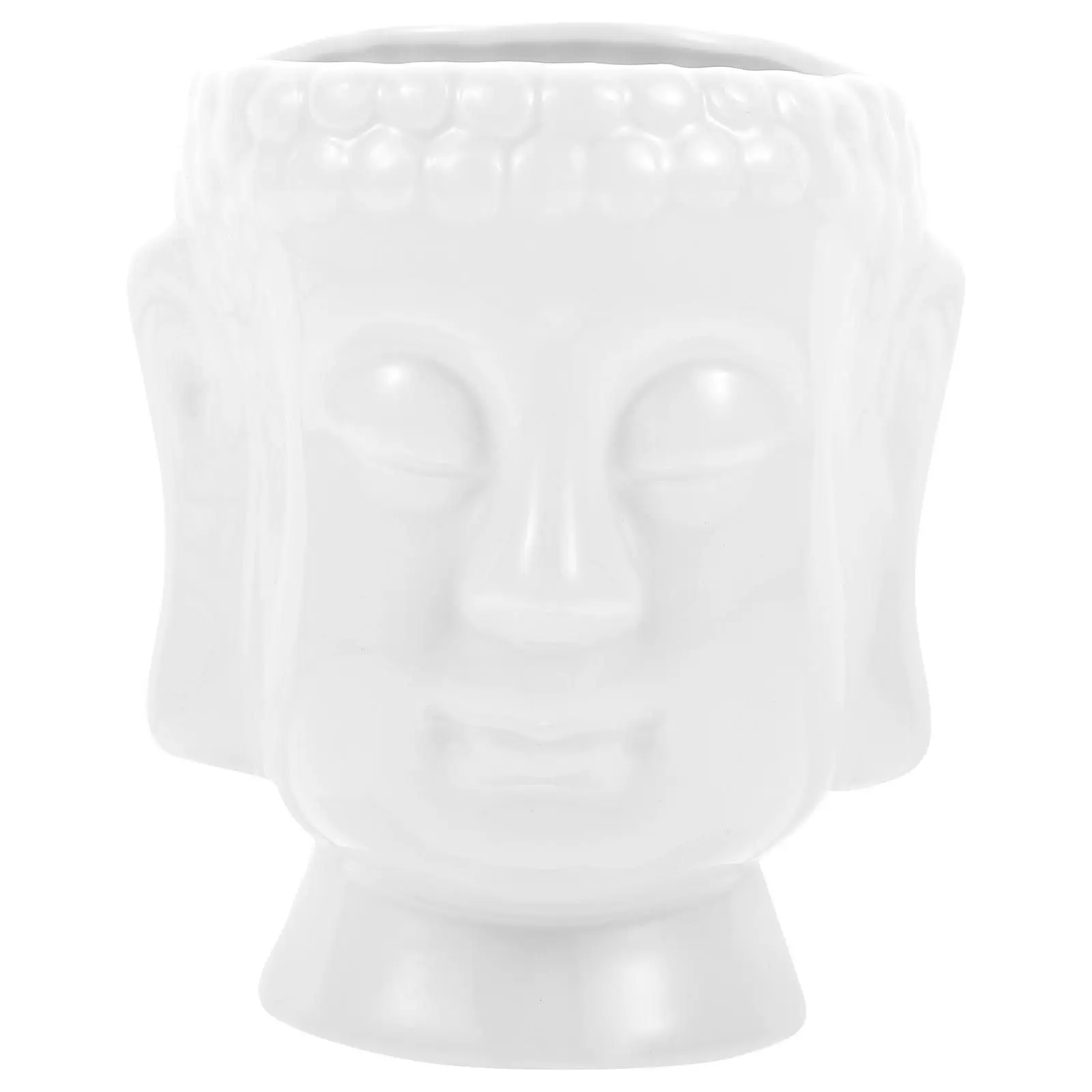 1Pcs Ceramic Human-Shaped Flowerpot Creative Plant Pot Home Garden Balcony Decorative Succulent Planter Premium Material