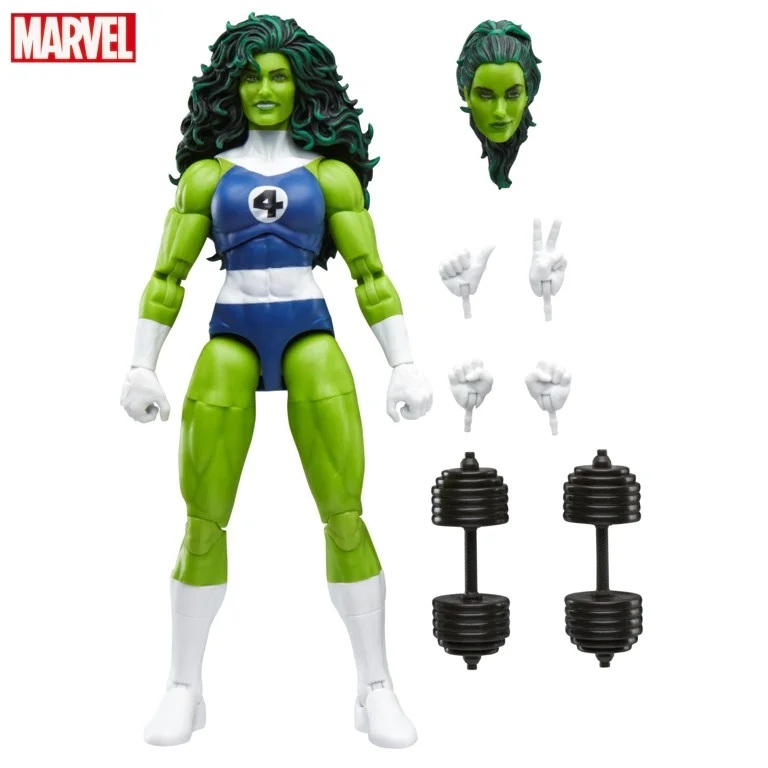 

Marvel Vintage Collection Dr. Doom Retro And She-Hulk Anime Action Comic Figure Nice Collectible Model Garage Kit Toys Kid Gift
