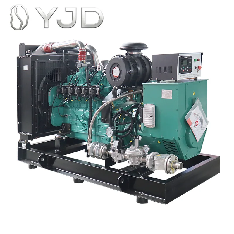 Industrial Generator Sets CE Certified 150KW 200KW Low Emission Natural Gas Generator 50/60hz