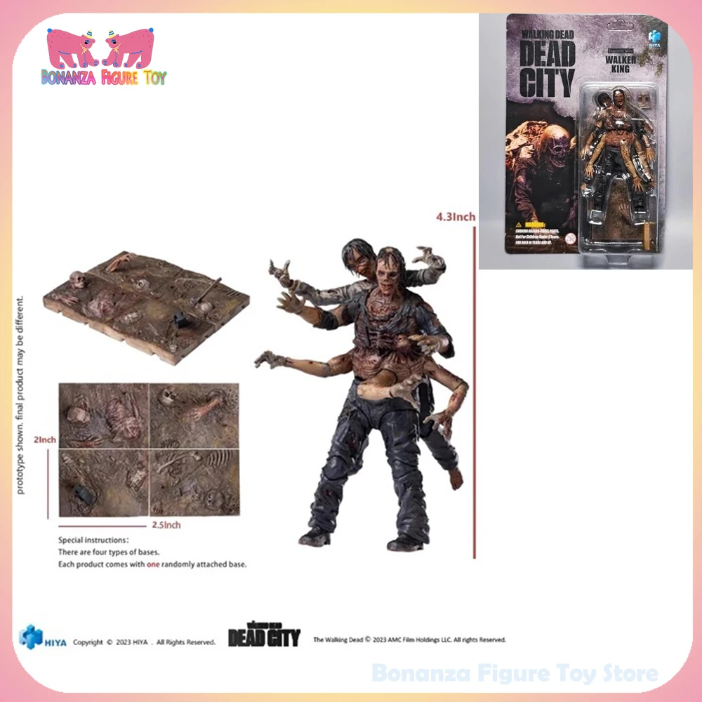 

Новинка в наличии 1/18 Модель Hiya The Walking Dead City Walker King Фигурки Дизайн комнаты Орнамент Пользовательские игрушки Подарок на день рождения