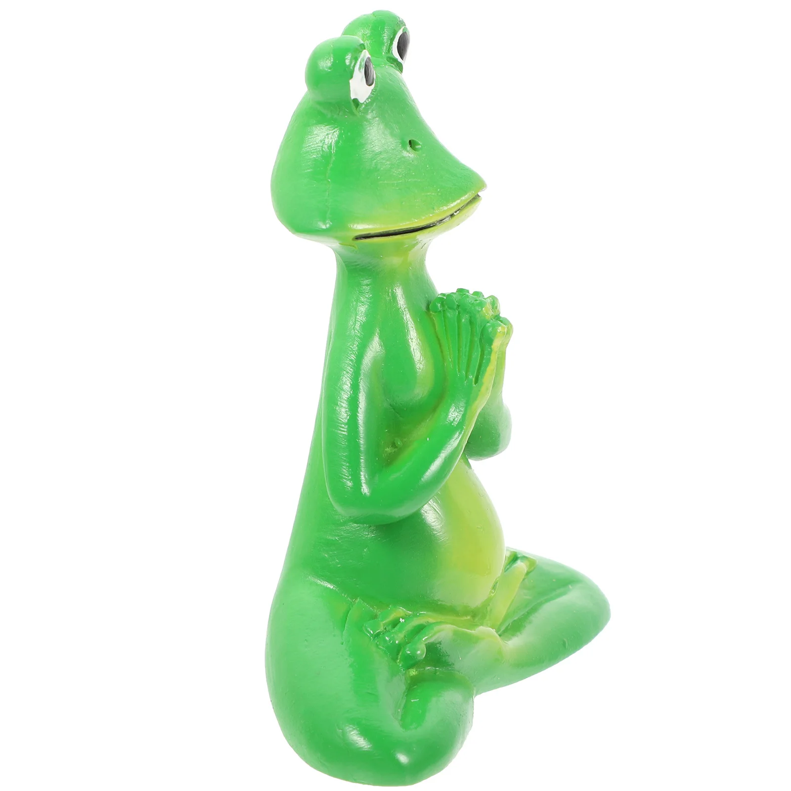 

Yoga Frog Decoration Bright Colored Resin Animal Sculpture for Garden Home Desktop Mall Display Indoor Outdoor Decor