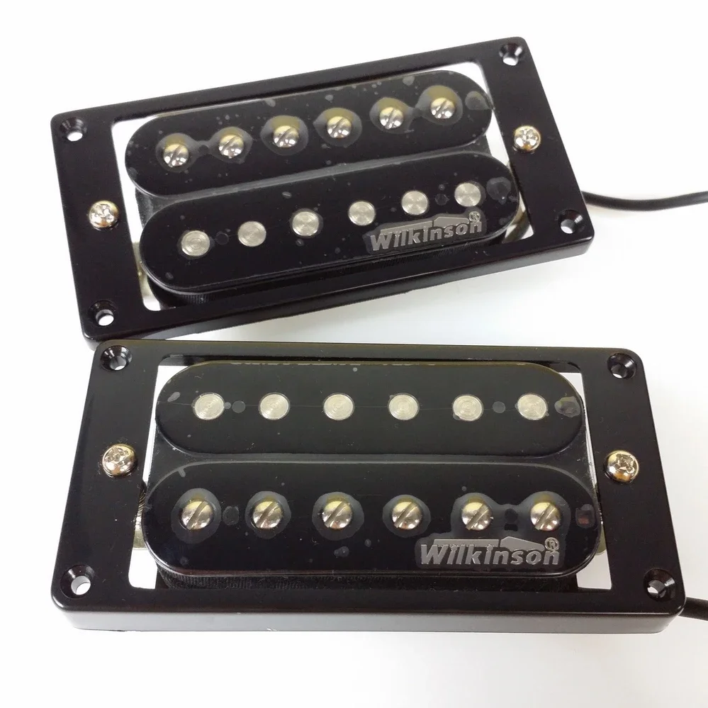 Wilkinson WHHB Electric Guitar Humbucker Pickups - (neck & bridge) Alnico 5 Magnet Copper-Nickel Base Pickup Made In Korea