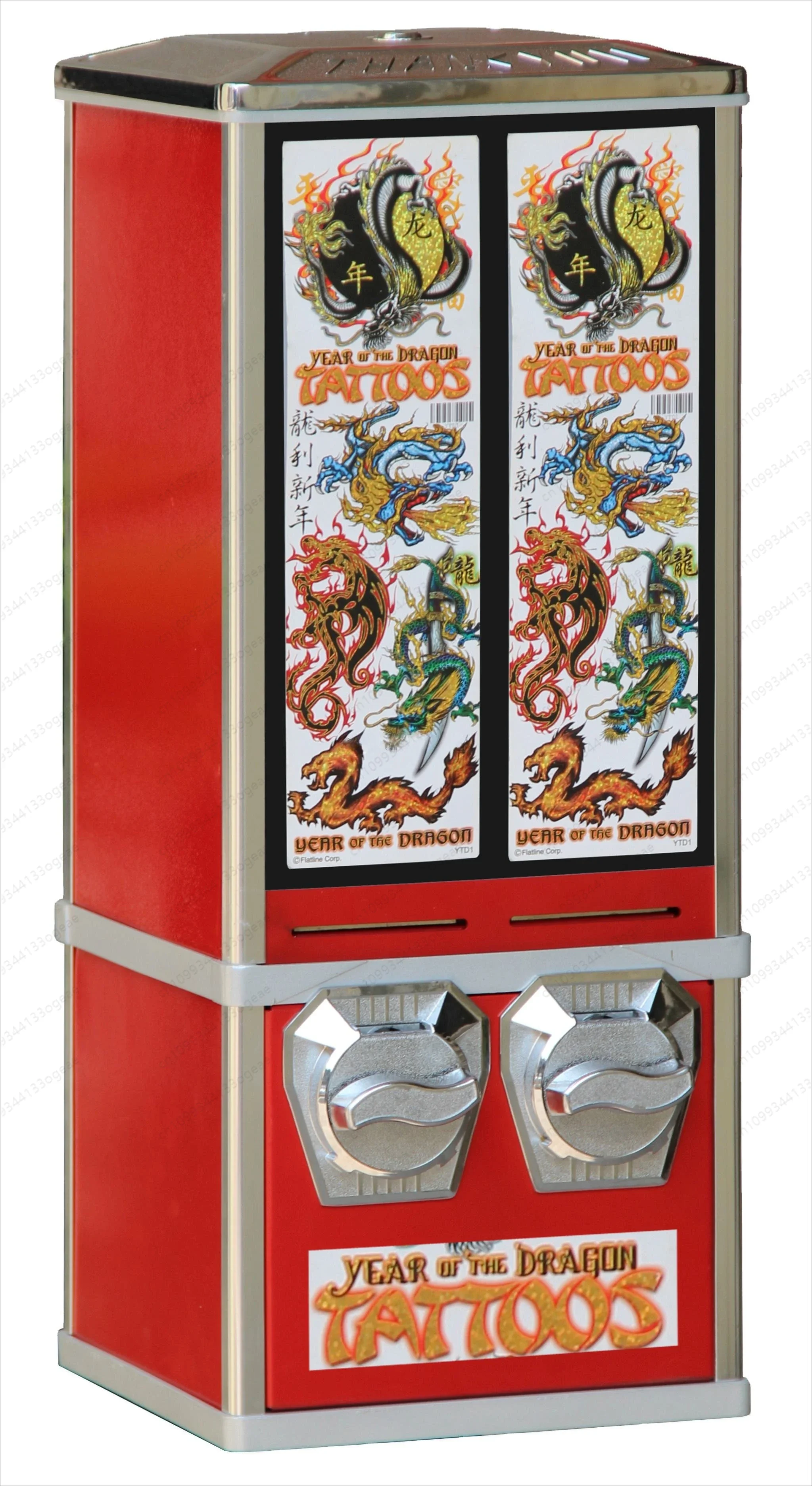 New Small Tattoo Stickers Vending Machine Twist Card Machine for Interactive Activities