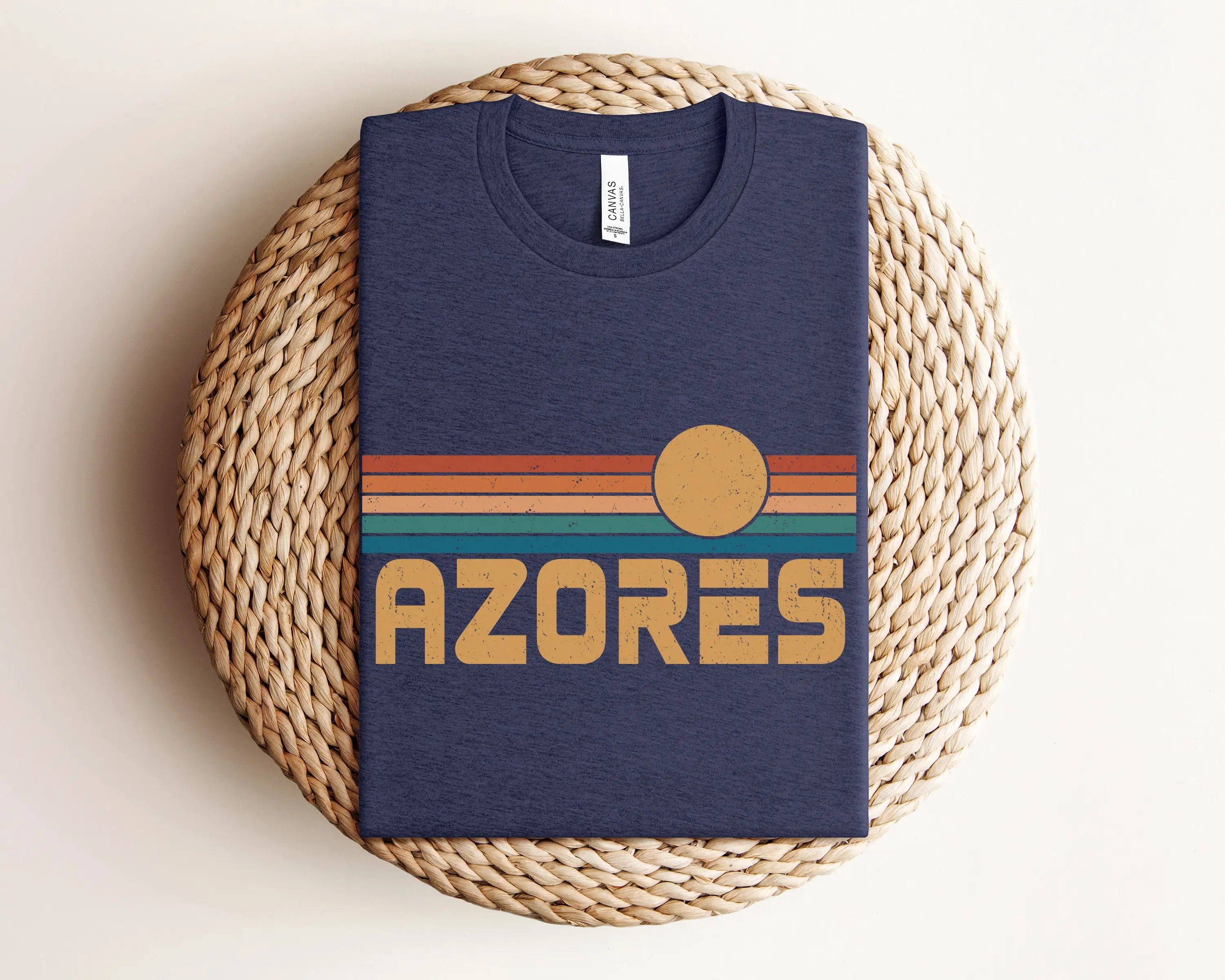 Azores T Shirt Portugal Souvenir Honeymoon Vacation