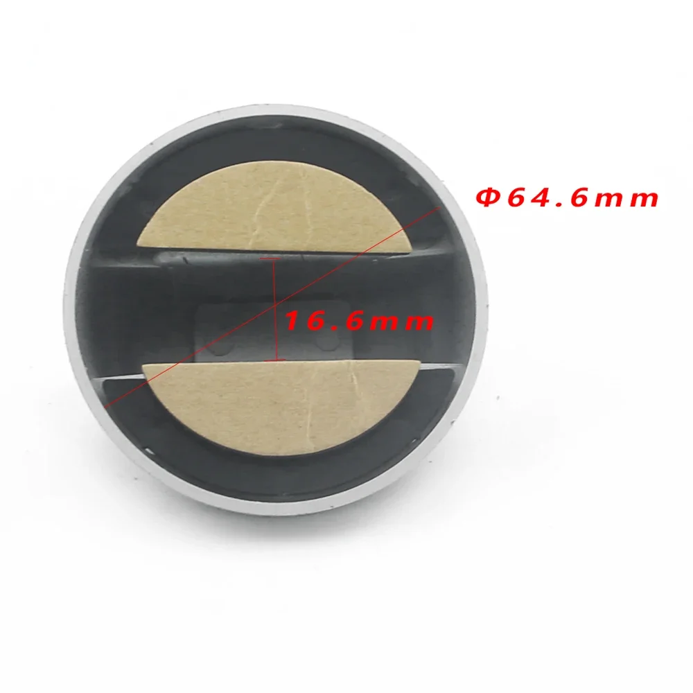 1 قطعة الفضة موجين غطاء خزان الوقود النفط غطاء الغاز السيارات لهوندا سيفيك أكورد جاز صالح EK EP CR-Z السيارات الديكور