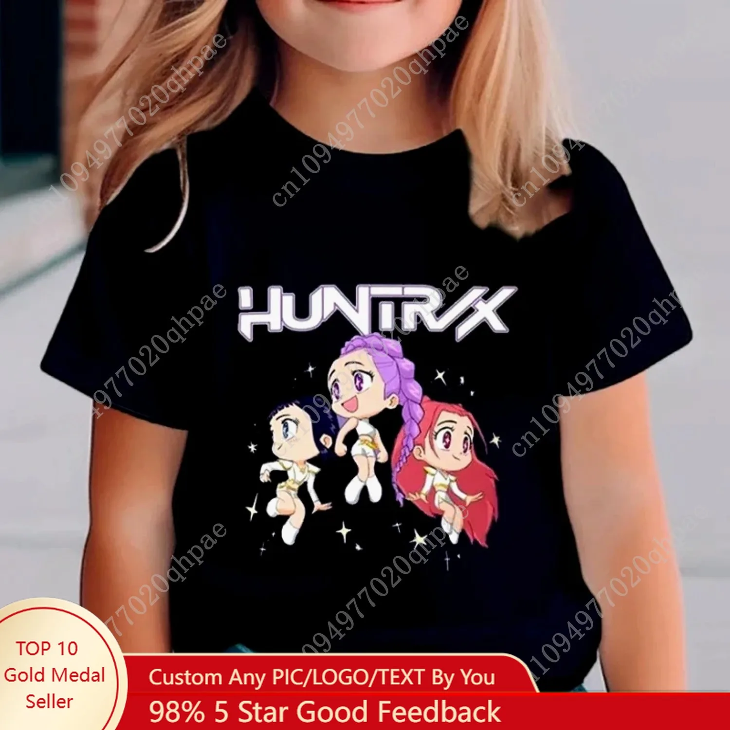 تي شيرت Kpop chasseurs de Démons vêtements pour enfants تي شيرت الرجال المجالات mignon Kpop chasseurs de Démons tigre تي شيرت على طراز هاراجوكو