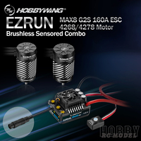 HOBBYWING EZRUN MAX8 G2S 160A ESC 4268 2500KV 4278 2500KV G2R Motor Brushless Senored Combo For 1/8 RC Car Buggy Monster Truck