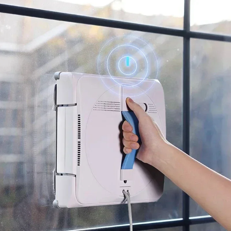 Ecovacs رذاذ الماء منظف النوافذ روبوت W1S منظف المنزل الذكي التلقائي بالكامل Limpia Vidrios Ventanas الكهربائية Do Mycia Okien