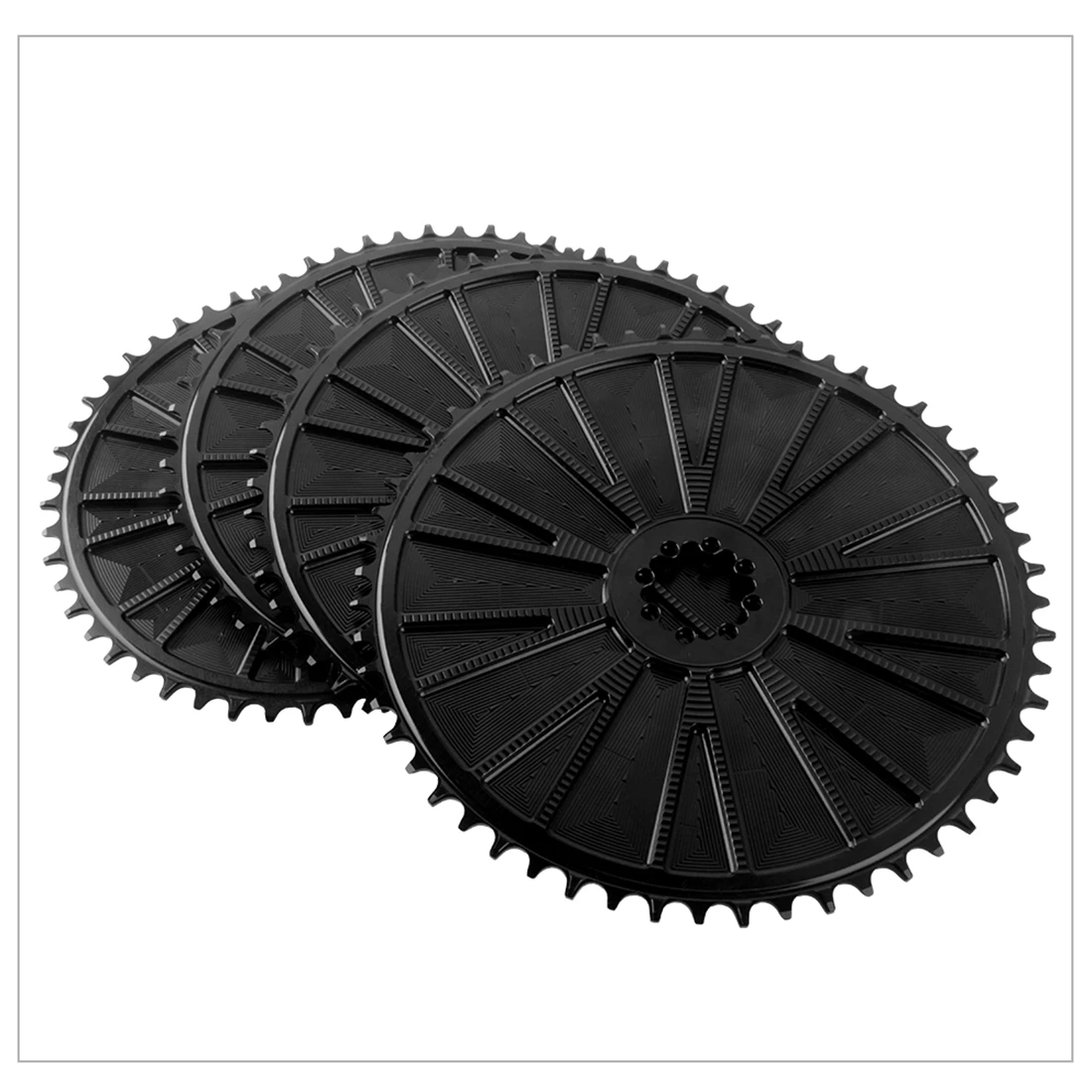 WUZEI Rennrad Kettenblatt 8 Schrauben Narrow Wide Kettenblatt Fahrrad 40 42 44 46 48 50 52 54 56 58T Krone für SRAM Force AXS Kurbel – Detail 21