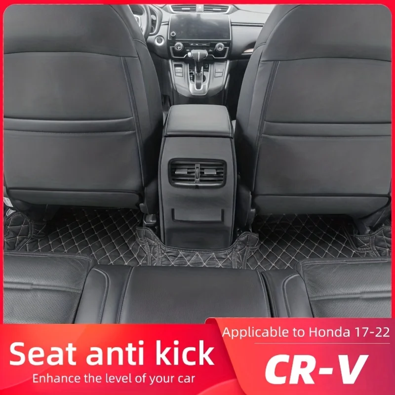 For 17-2023 Honda Crv Modified Seat Anti-kick Decoration Supplies Complete Central Control Anti-kick Pad Stowing Tidying