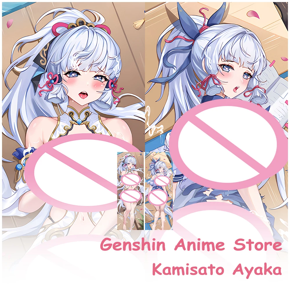 

Kamisato Ayaka Anime Dakimakura Pillowcase Double Side Hugging Body Pillowcase Cushion Cover Sexy Home Bedding Decor