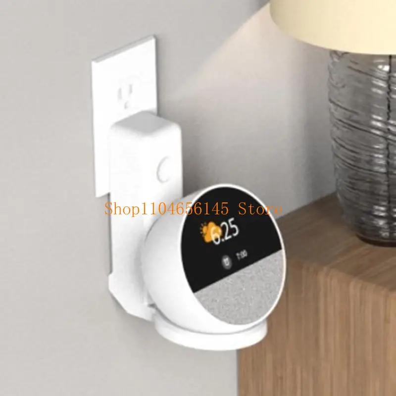 652F Space Saving Wall Mount for SpotT5 Speaker Foldable Stand Cable Hiddens Storage No Tools Required Easy to Install
