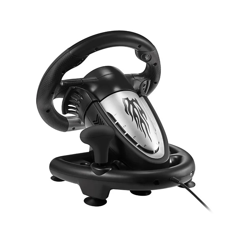 

Racing game steering wheel, compatible with PC PS3 4 xbox one switch console