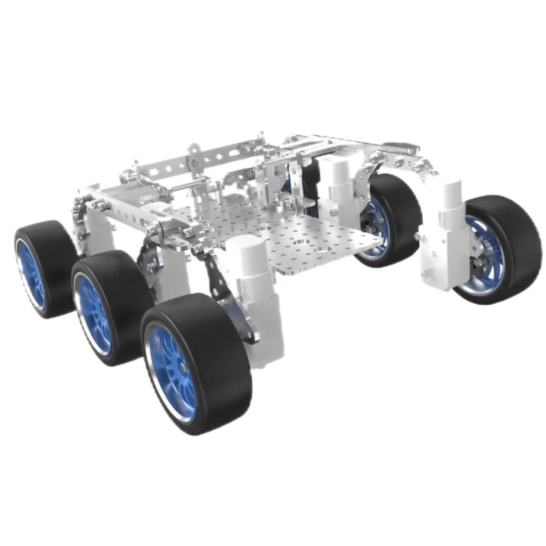 

Высококачественный комплект роботизированного шасси Lunar-Rover AT-255B 6WD 4WD 2WD ультразвукового MCU для энтузиастов робототехники