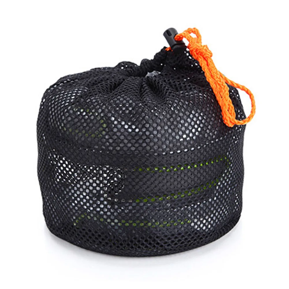 

Compact Outdoor Cooking Kit Camping Cooking Gear Large Frying Pan 165*47mm 1L Non-Stick Camping Kit Compact Mesh Bag