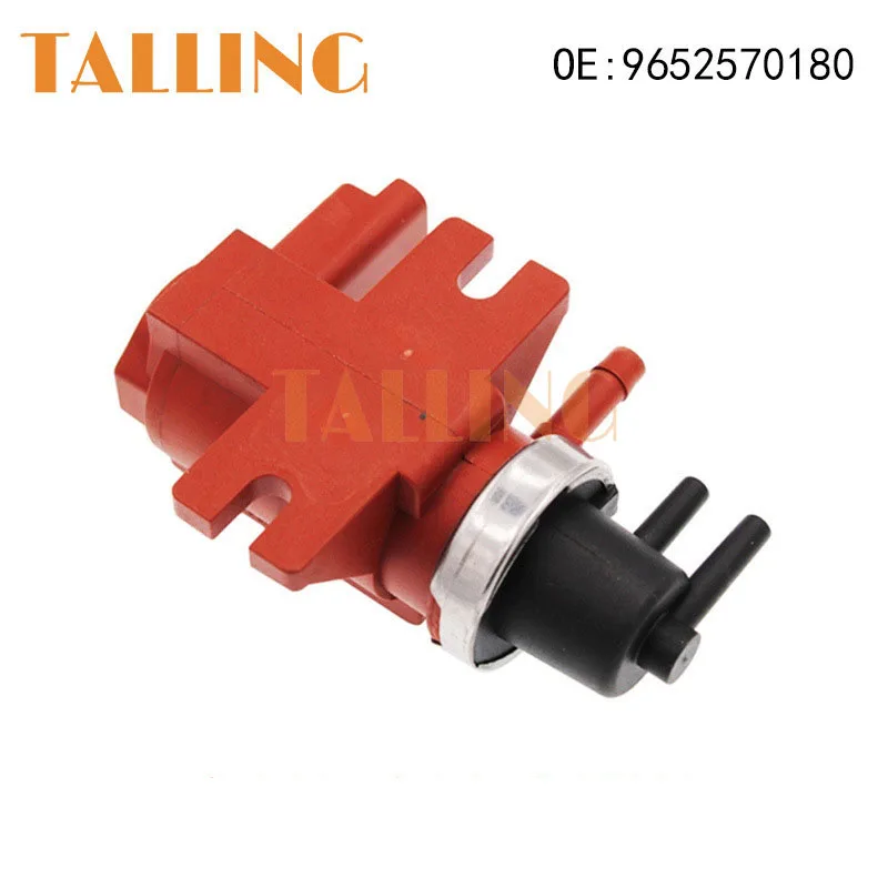 9652570180 Turbo Boost Pressure Solenoid Valve for Peugeot Partner 206 307 Ford Fusion Citroen Berlingo C4 1.6 1618C9 70096801