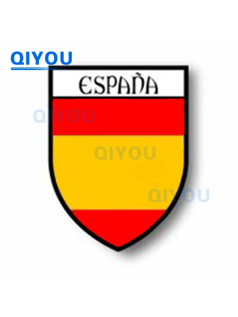 Bull with Spain Flag Car Sticker Coat of Arms City Flag Spanish Stickers Suitable for Helmet Motorcycle Laptops PVC Decal