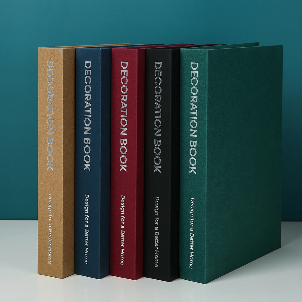 

Creative Simulated Book Desktop Decor 3D Tabletop Crafts For Home Office Decoration Photo Props (Random Color)