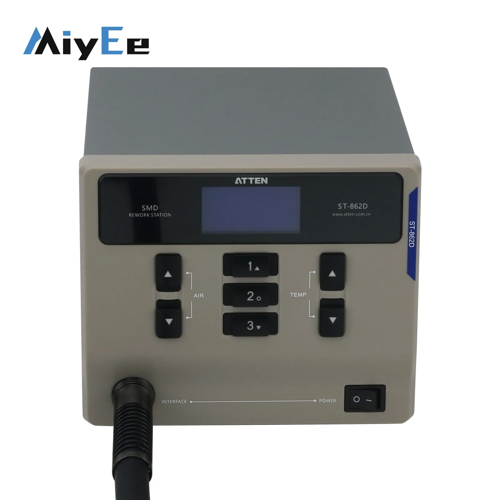 ATTEN ST-862D 1000W Hot Air Station Rework Station Desoldering Station Standard Version w/ 4 Nozzles - Image 6