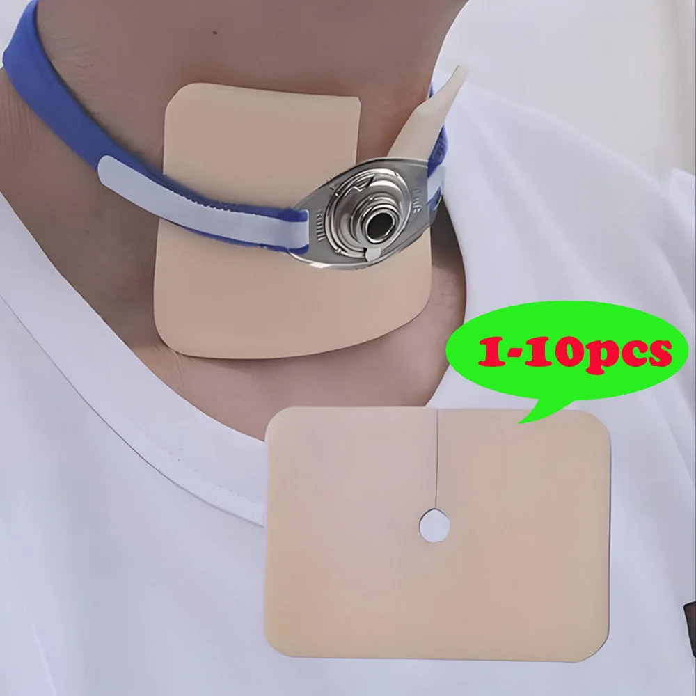 

1-10pcs Tracheotomy Fixation Soft Sponge Univerual Bronchial Endotracheal Tube Fixation Device Tracheostomy Belt Holder