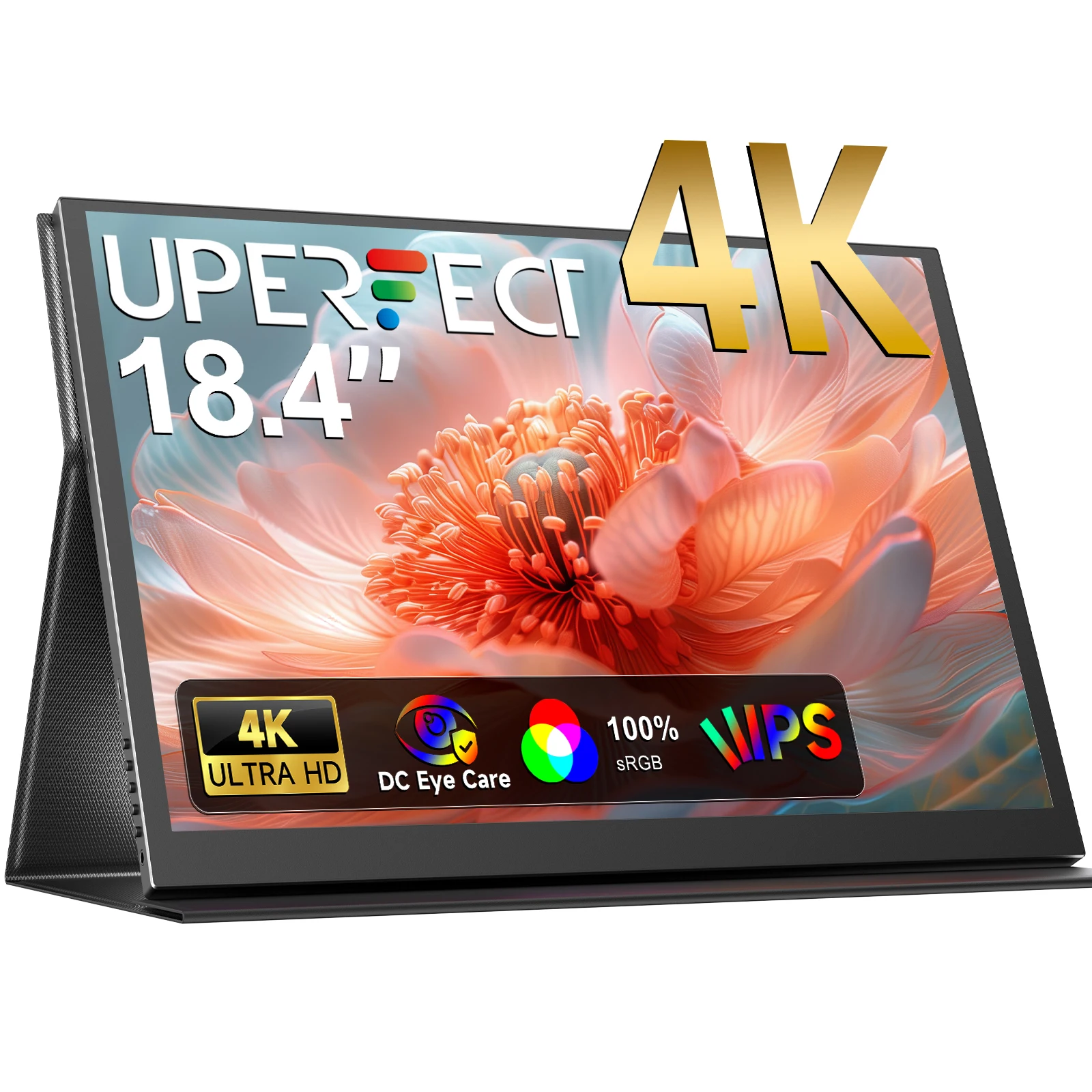 

UPERFECT 18,4-дюймовый портативный монитор 4K, игровой ПК, геймер, дисплей для ноутбука, удлинитель экрана для ТВ, ноутбука, Ps4/5, Xbox, планшета, переключателя